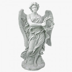 Скульптура из мрамора S_42 Ангел с терновым венком